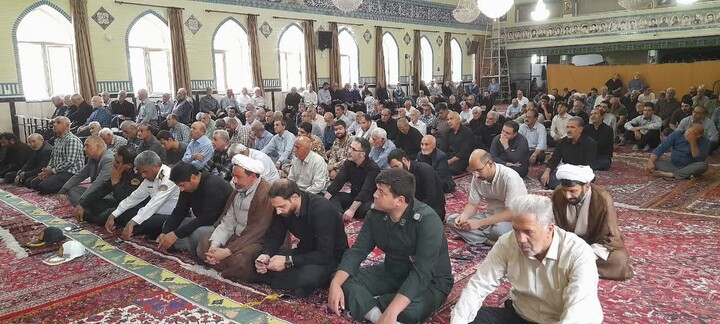 نماز جمعه اسکو به روایت تصویر