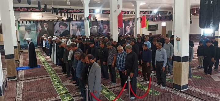 تصاویر/ نماز عبادی سیاسی جمعه در دندی