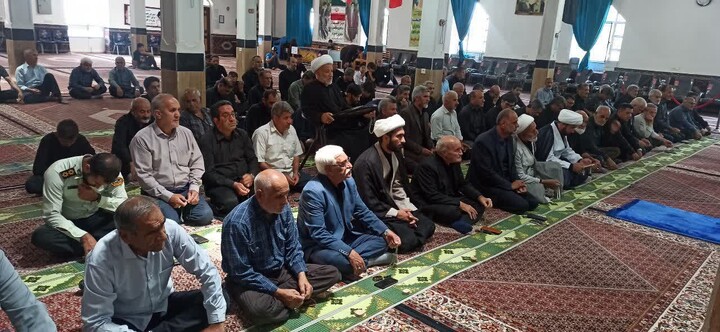 تصاویر/ نماز عبادی سیاسی جمعه در دندی