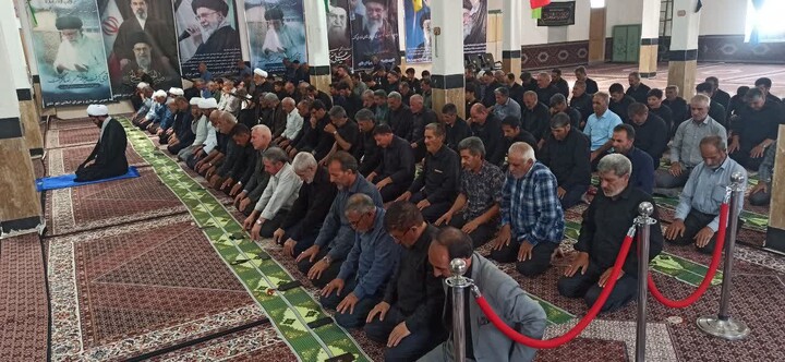 تصاویر/ نماز عبادی سیاسی جمعه در دندی