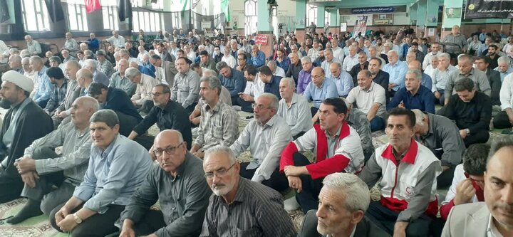 تصاویر/ اقامه نماز جمعه پارس آباد