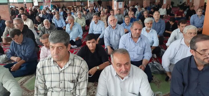 تصاویر/ اقامه نماز جمعه پارس آباد