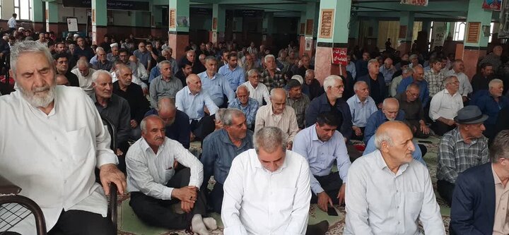 تصاویر/ اقامه نماز جمعه پارس آباد