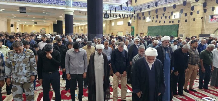 نماز جمعه کنگان به روایت تصویر