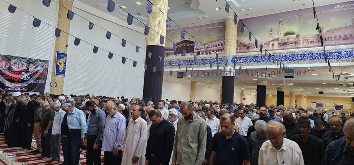 نماز جمعه کنگان به روایت تصویر