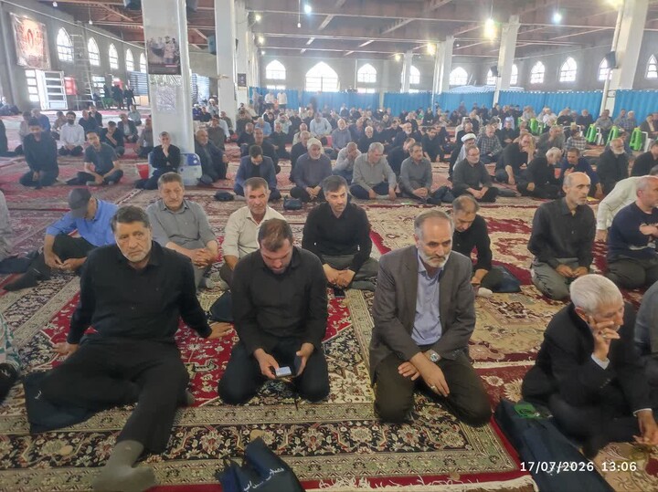 نماز جمعه سراب به روایت تصویر