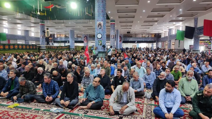 تصاویر| نماز جمعه عبادی سیاسی بیرجند