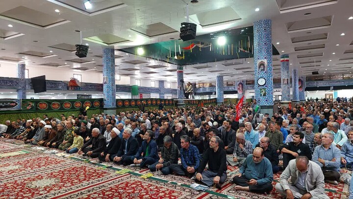 تصاویر| نماز جمعه عبادی سیاسی بیرجند