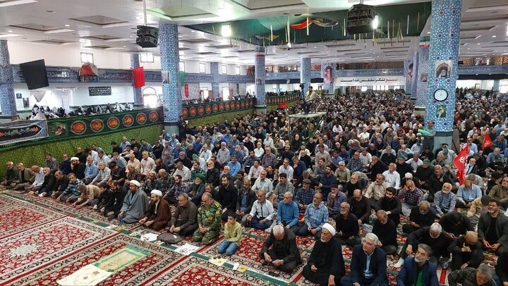 تصاویر| نماز جمعه عبادی سیاسی بیرجند
