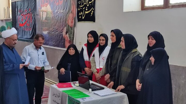تصاویر/ اقامه نمازجمعه شهر بهرمان