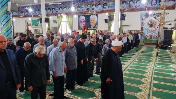 تصاویر/ اقامه نمازجمعه شهر بهرمان
