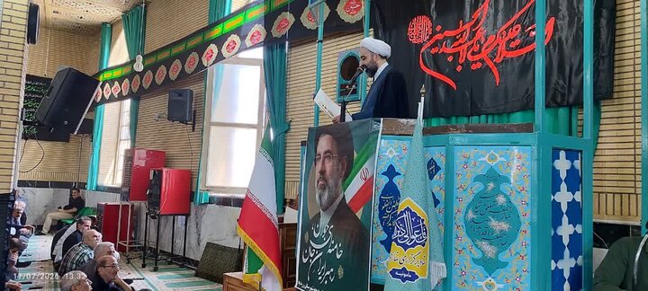 تصاویر/اقامه نماز عبادی سیاسی جمعه در زرندیه