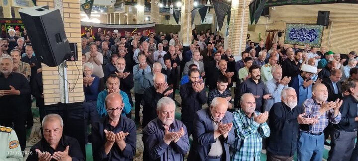 تصاویر/اقامه نماز عبادی سیاسی جمعه در زرندیه