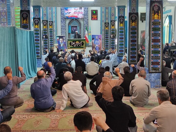 تصاویر / اقامه نماز جمعه طارم