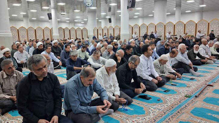 نماز جمعه جم به روایت تصویر
