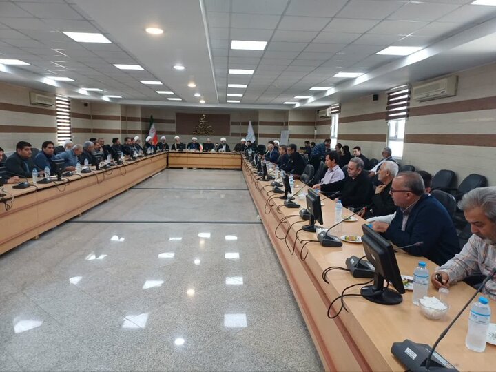 تصاویر/آیین تکریم و معارفه امام جمعه شهرستان زرندیه