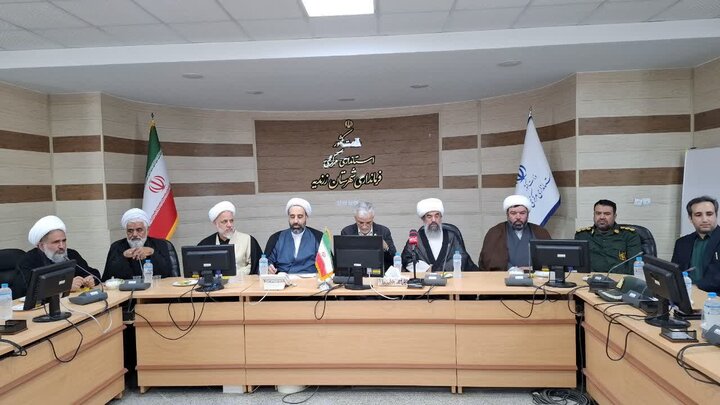 تصاویر/آیین تکریم و معارفه امام جمعه شهرستان زرندیه