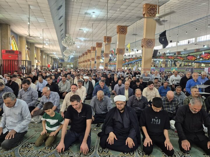 تصاویر/ نماز عبادی سیاسی جمعه در پاکدشت