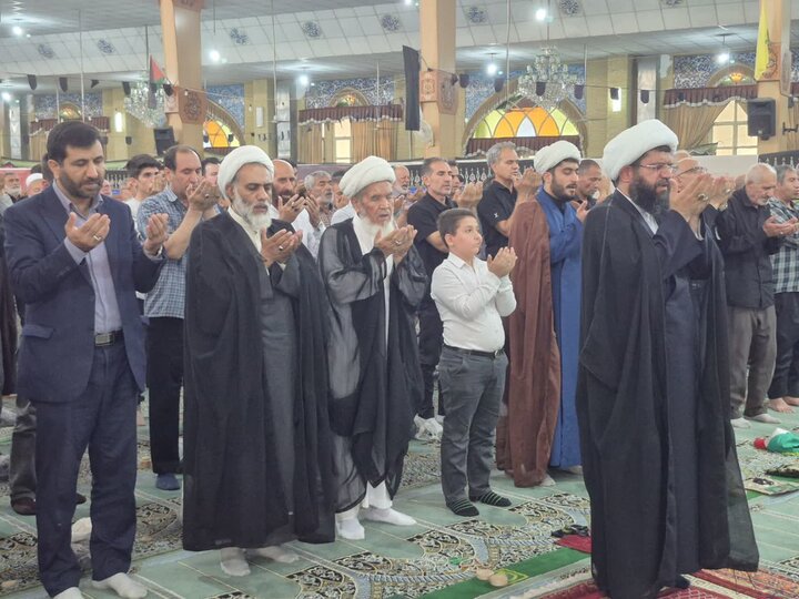 تصاویر/ نماز عبادی سیاسی جمعه در پاکدشت