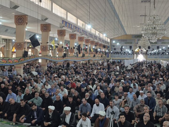 تصاویر/ نماز عبادی سیاسی جمعه در پاکدشت