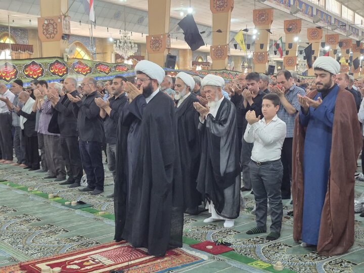 تصاویر/ نماز عبادی سیاسی جمعه در پاکدشت