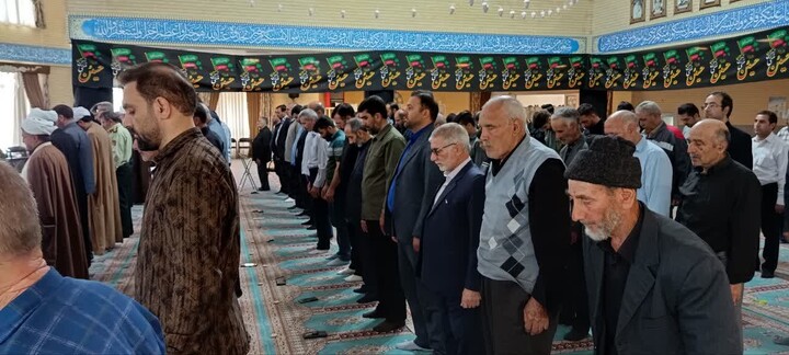 تصاویر/ نماز عبادی سیاسی جمعه این هفته شهرستان ورزقان