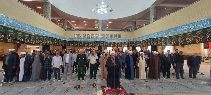تصاویر/ نماز عبادی سیاسی جمعه این هفته شهرستان ورزقان