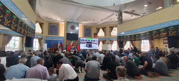 تصاویر/ نماز عبادی سیاسی جمعه این هفته شهرستان ورزقان