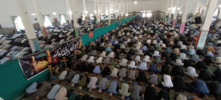 تصاویر/اقامه نماز عبادی سیاسی جمعه در ساوه