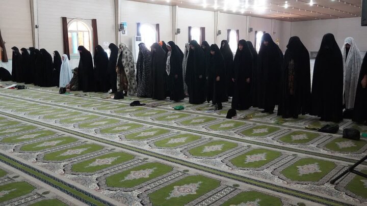 تصاویر/ آیین عبادی سیاسی نماز جمعه شهرستان زهک