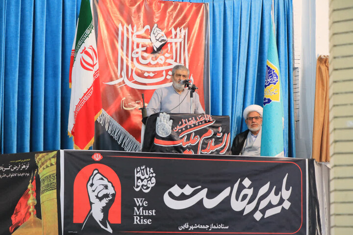 تصاویر| نماز جمعه عبادی سیاسی قاین