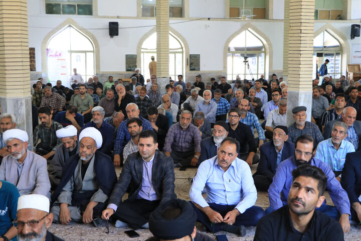 تصاویر| نماز جمعه عبادی سیاسی قاین