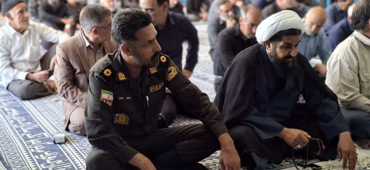 تصاویر/ اقامه نمازجمعه شهر یزدان‌آباد