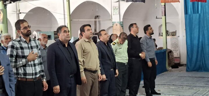 تصاویر/ اقامه نمازجمعه شهر یزدان‌آباد