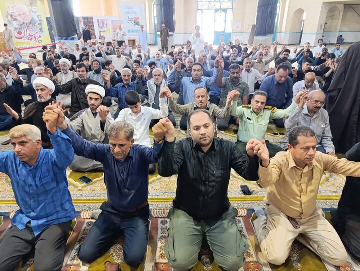 تصاویر/ اقامه نمازجمعه شهر کهنوج
