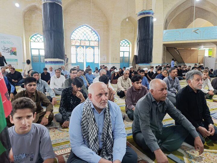 تصاویر/ اقامه نمازجمعه شهر کهنوج