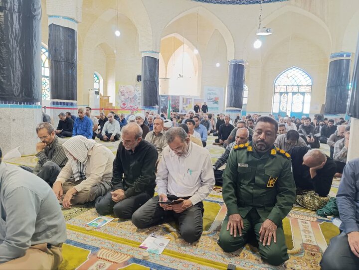 تصاویر/ اقامه نمازجمعه شهر کهنوج