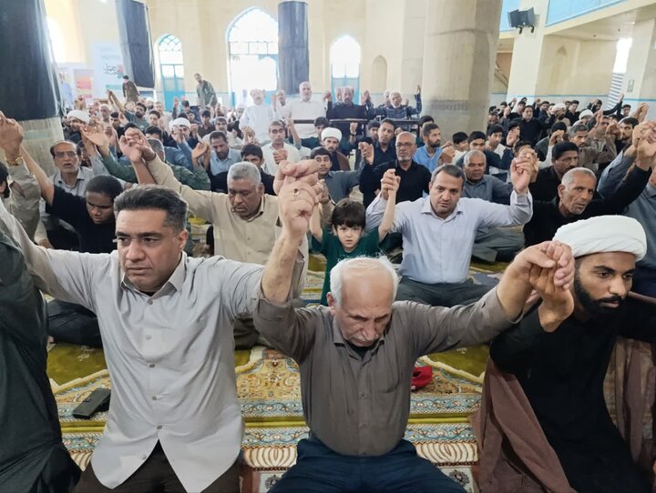 تصاویر/ اقامه نمازجمعه شهر کهنوج