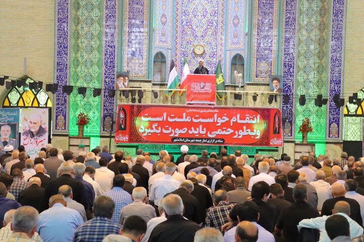 تصاویر/ نماز عبادی سیاسی جمعه در اسلامشهر