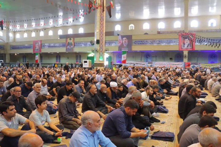 تصاویر/ نماز عبادی سیاسی جمعه در اسلامشهر