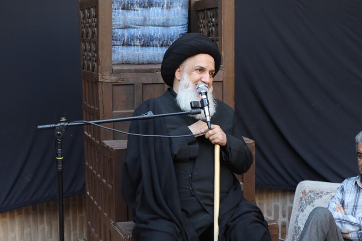 تصاویر/ سومین روز از مراسم هفتم رهبر شهید امت در حوزه علمیه یزد برگزار شد