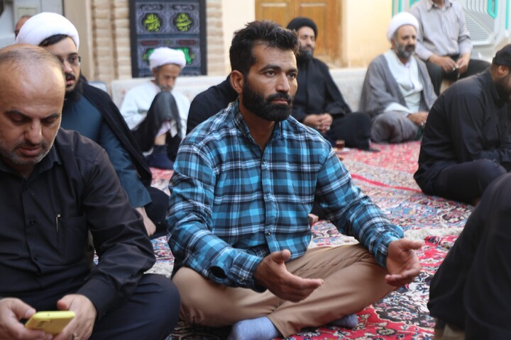 تصاویر/ سومین روز از مراسم هفتم رهبر شهید امت در حوزه علمیه یزد برگزار شد