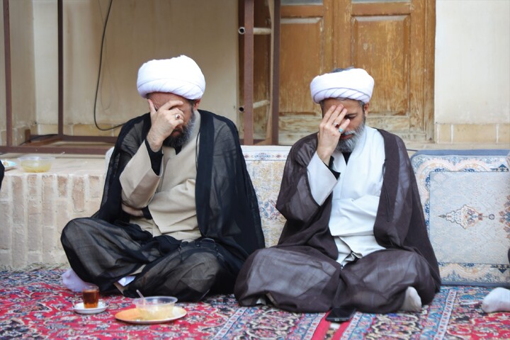 تصاویر/ سومین روز از مراسم هفتم رهبر شهید امت در حوزه علمیه یزد برگزار شد