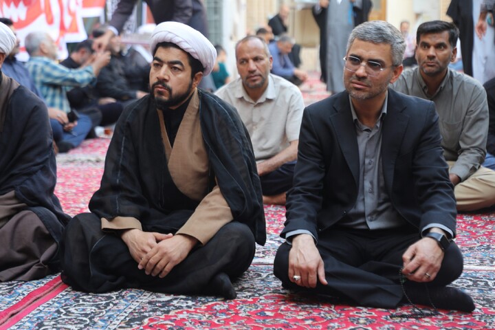 تصاویر/ سومین روز از مراسم هفتم رهبر شهید امت در حوزه علمیه یزد برگزار شد