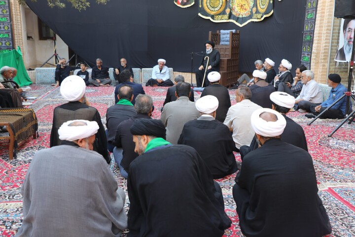 تصاویر/ سومین روز از مراسم هفتم رهبر شهید امت در حوزه علمیه یزد برگزار شد