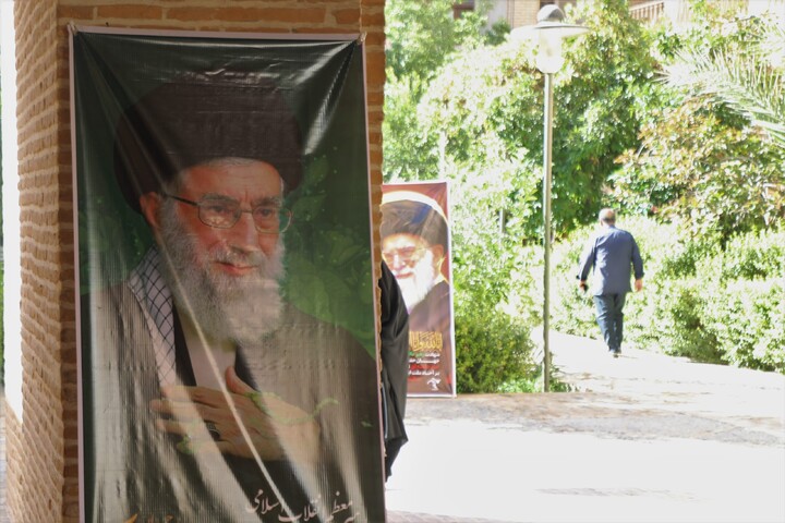 تصاویر/ سومین روز از مراسم هفتم رهبر شهید امت در حوزه علمیه یزد برگزار شد
