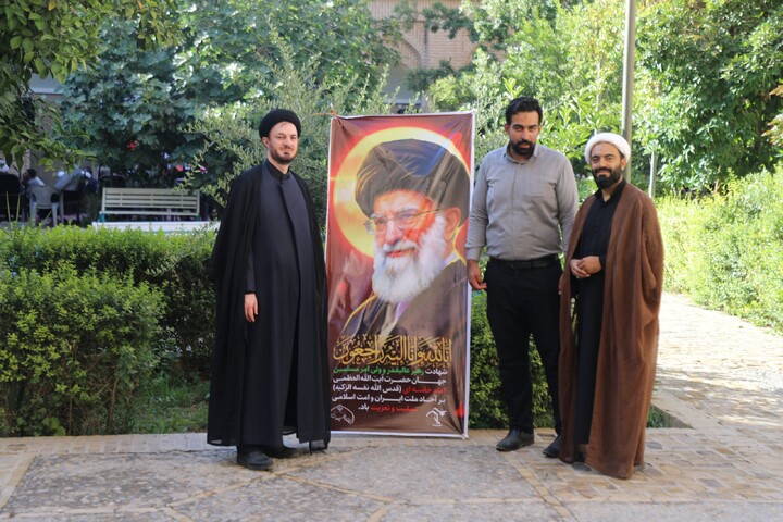 تصاویر/ سومین روز از مراسم هفتم رهبر شهید امت در حوزه علمیه یزد برگزار شد