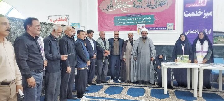 تصاویر/ اقامه نمازجمعه شهر نرماشیر
