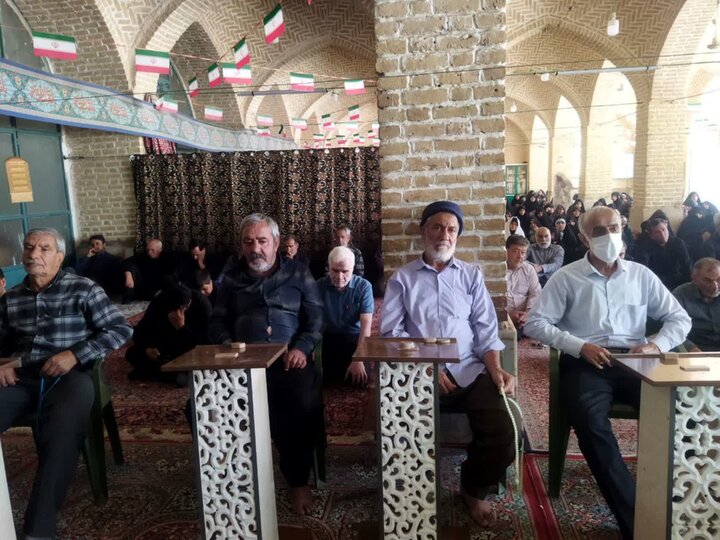 تصاویر/ اقامه نمازجمعه شهر محی آباد