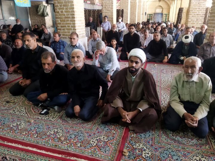تصاویر/ اقامه نمازجمعه شهر محی آباد